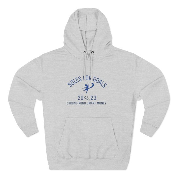 Inspirational Fleece Hoodie - Soles for Goals 2023 - Image 5