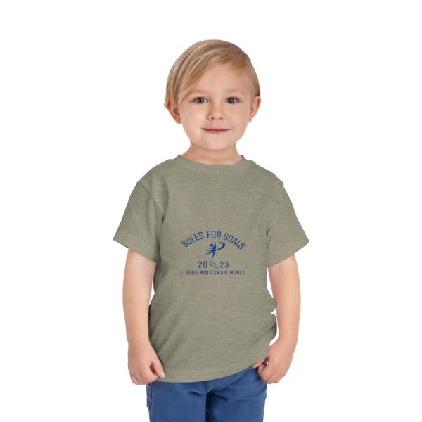 Soles for Goals Toddler Tee - 2023 Strong Mind, Smart Money - Image 15