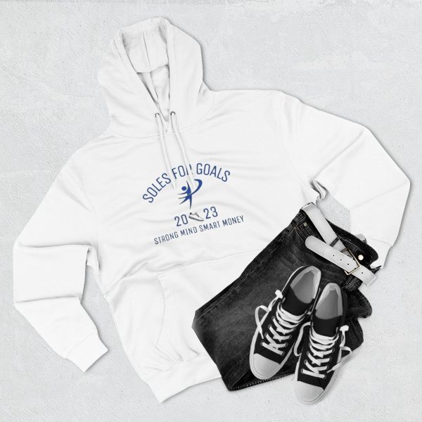Inspirational Fleece Hoodie - Soles for Goals 2023 - Image 3
