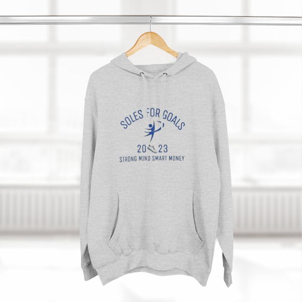 Inspirational Fleece Hoodie - Soles for Goals 2023 - Image 8