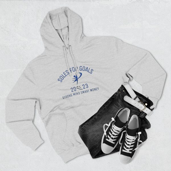 Inspirational Fleece Hoodie - Soles for Goals 2023 - Image 7