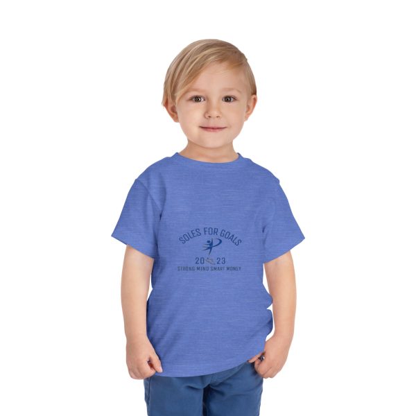 Soles for Goals Toddler Tee - 2023 Strong Mind, Smart Money - Image 23