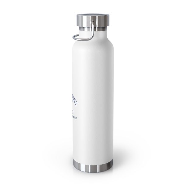 Vacuum Insulated Water Bottle, 22oz Copper, Eco-Friendly Hydration, Fitness Gift, Camping Essential, Travel Companion, Soles for Goals - Image 3