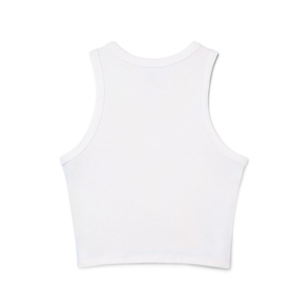 Trendy Women's Micro Rib Tank Top, Stylish Summer Crop Top, Casual Workout Top, Gift for Her, Beachwear Essential - Image 2